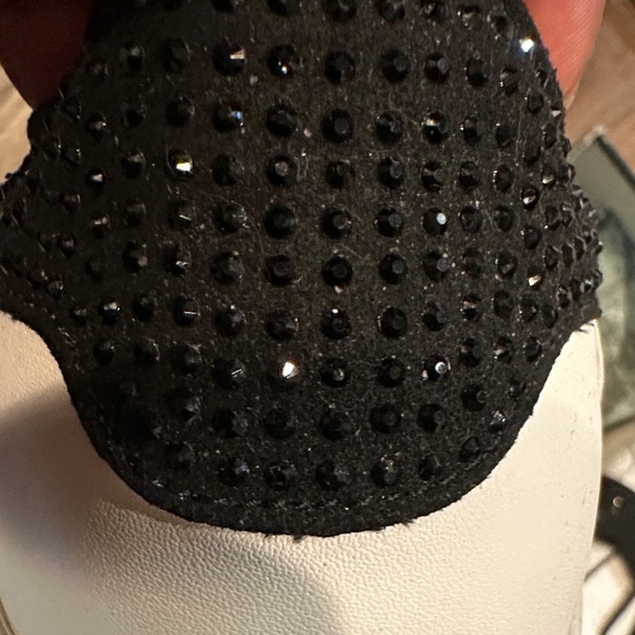 Kate Spade Black and White Embellished Sneakers - Picture 9 of 9